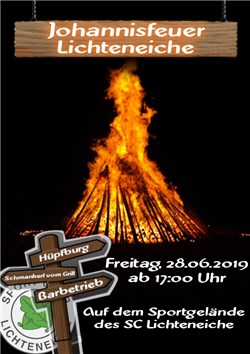 Johannisfeuer Lichteneiche 2019