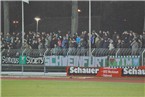 Das Sahnestück im Stadion, gerade in Sachen Stimmung: Der Schweinfurter Fanblock