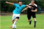 Laufduell zwischen Andi Mönius (li.) und Steffen Behr (re.).