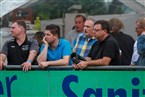 Experten unter sich: Die Rimparer Delegation mit Jens Bausenwein, Marcel Heck und Harald Funsch beobachten wie Bernd Reitstetter das Spiel.
