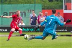 Nicolas Müller (in rot) überwand in dieser Szene Kornburg-Keeper Arthur Ockert zum zwischenzeitlichen 2:0 und ließ nach der Pause noch ein weiteres Tor folgen. 